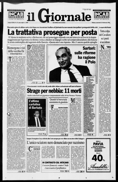 Il giornale : quotidiano del mattino